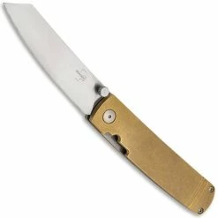Boker Knives Boker Tenshi Brass 01BO328 - Kansei Matsuno EDC - VG-10 Reverse Tanto - Brass Handle - Liner Lock