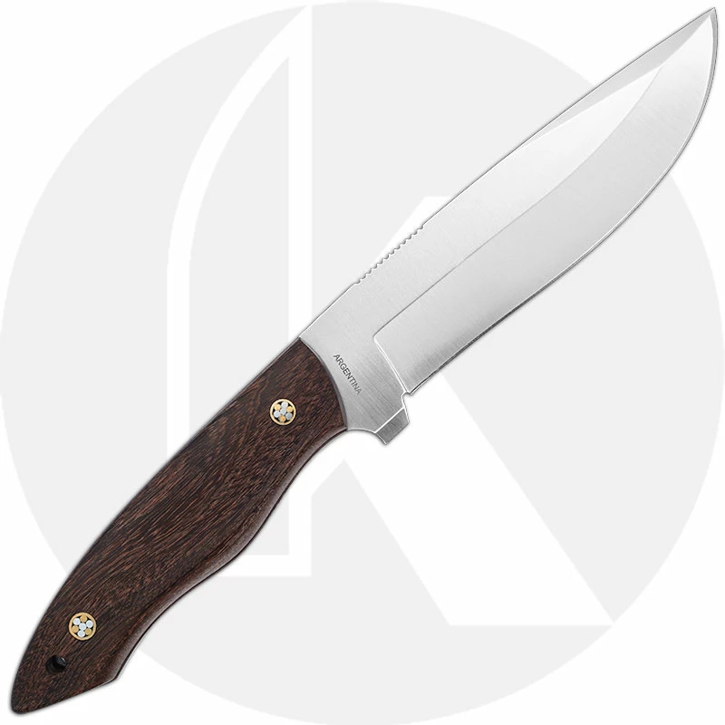 Boker Knives Boker Arbolito Venador 02BA313G - Satin N695 Drop Point Fixed Blade - Guayacan Wood 2 Boker Knives Boker Arbolito Venador 02BA313G - Satin N695 Drop Point Fixed Blade - Guayacan Wood - Image 2