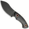 Boker Knives Boker Nessmi Pro Black 02BO066 - Jesper Voxnaes EDC - Black D2 - Black Micarta - Fixed Blade