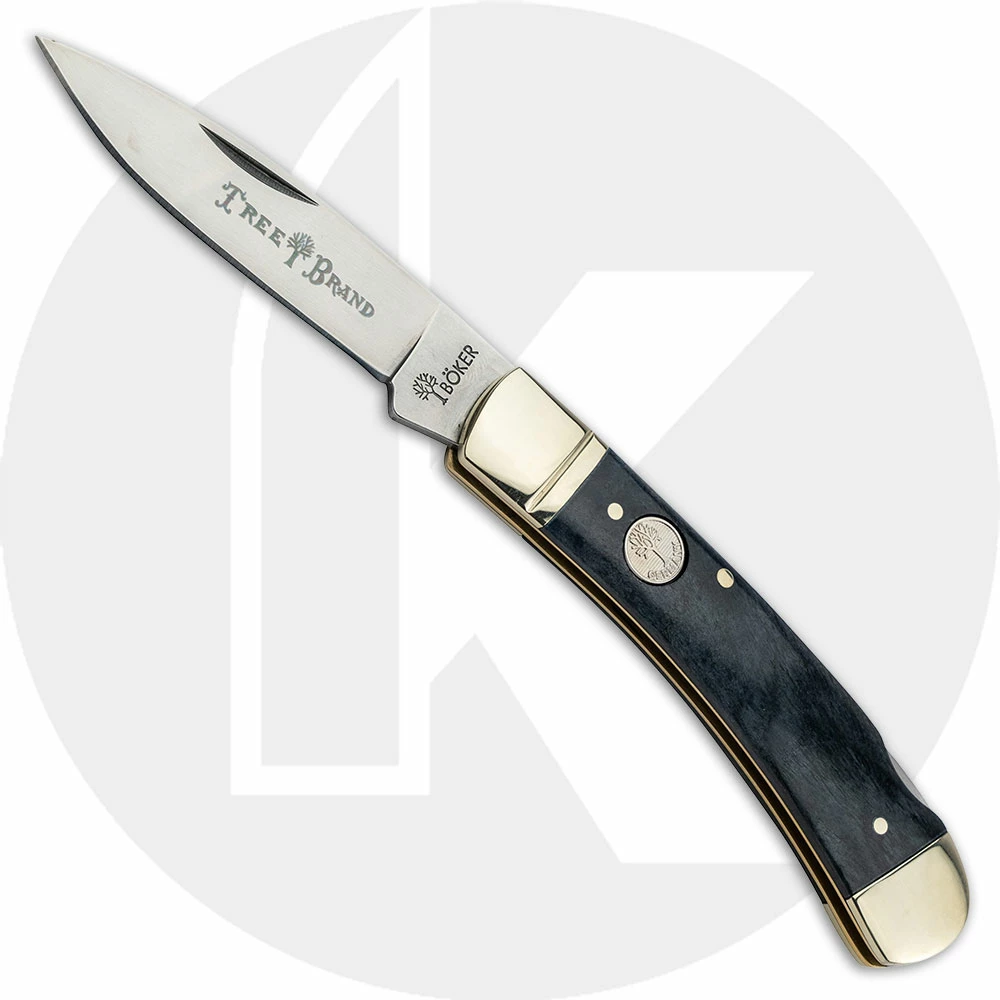 Boker Knives Boker Lockback Knife 110815 - D2 Steel Blade - Smooth Grey Bone - German Import 1 Boker Knives Boker Lockback Knife 110815 - D2 Steel Blade - Smooth Grey Bone - German Import