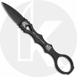 Benchmade Knives Benchmade Mini SOCP Dagger 173BK - Greg Thompson - Black Double Edge Fixed Blade - USA Made