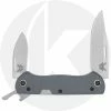Benchmade Knives Benchmade Weekender 317 - S30V Clip Point And Spear Point - Cap Lifter - Cool Gray G10 - Slip Joint Folder - USA Made
