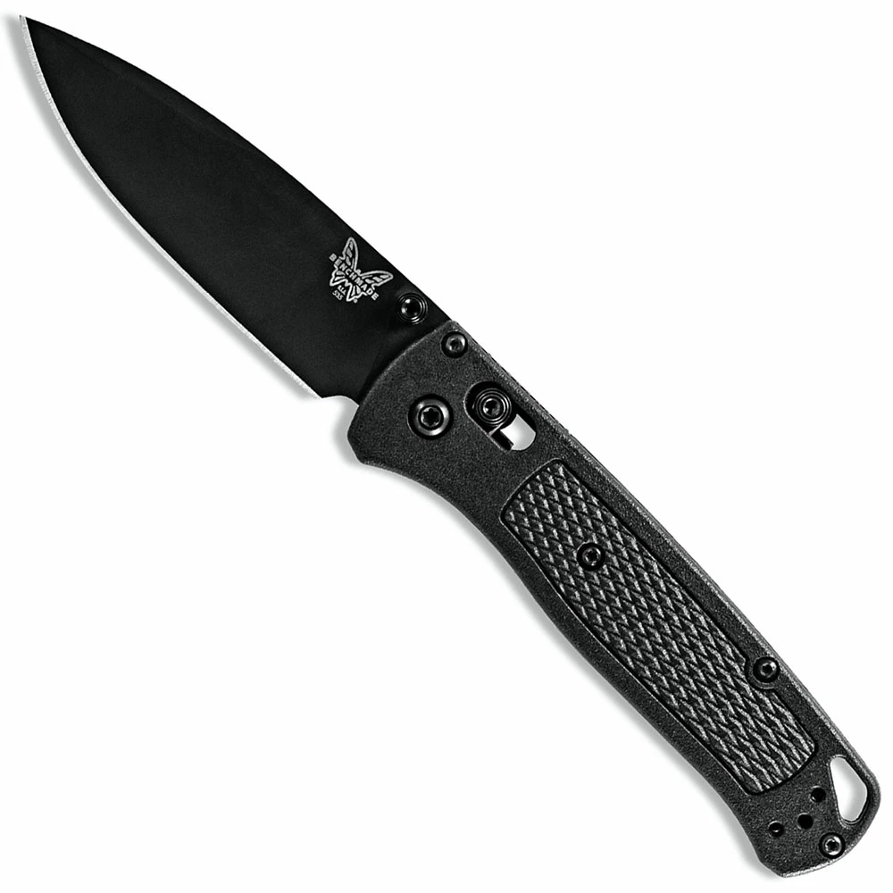 Benchmade Knives Benchmade Bugout 535BK-2 Knife - Black Drop Point - CF Elite - AXIS Lock Folder - USA Made 1 Benchmade Knives Benchmade Bugout 535BK-2 Knife - Black Drop Point - CF Elite - AXIS Lock Folder - USA Made