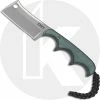 CRKT Knives CRKT Minimalist Cleaver - 2383 - Alan Folts - Neck Knife - Bead Blast Fixed Blade - Finger Grooved Handle