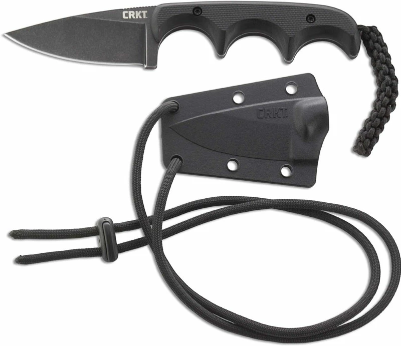 CRKT Knives CRKT Minimalist Knife, Black Drop Point, CR-2384K 2 CRKT Knives CRKT Minimalist Knife, Black Drop Point, CR-2384K - Image 2