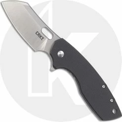 CRKT Knives CRKT Pilar Large 5315G Jesper Voxnaes EDC Wharncliffe Flipper Folder With G10 And Stainless Steel Handle