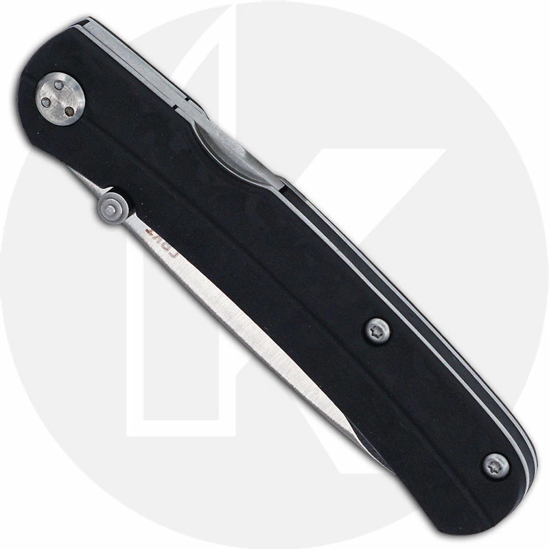 CRKT Knives CRKT Kith 6433 - Ken Steigerwalt Value Price EDC - Satin Drop Point - Black GRN - Front Lock Folder 2 CRKT Knives CRKT Kith 6433 - Ken Steigerwalt Value Price EDC - Satin Drop Point - Black GRN - Front Lock Folder - Image 2