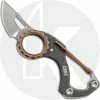 CRKT Knives CRKT Compano 9082 - Mike Bond Slip Joint - Satin Trailing Point - SS Finger Hole Handle - Bottle Opener And Carabiner Gate