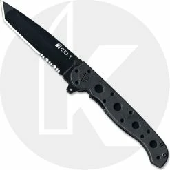 CRKT Knives CRKT Compact EDC Zytel Knife, Black, CR-M1610KZ