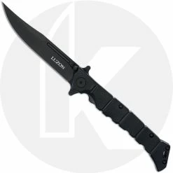 Cold Steel Knives Cold Steel Medium Luzon - Black Clip Point - Black GFN - 20NQL-BKBK