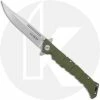 Cold Steel Knives Cold Steel Medium Luzon - Stonewash Clip Point - Olive Drab GFN - 20NQL-ODSW