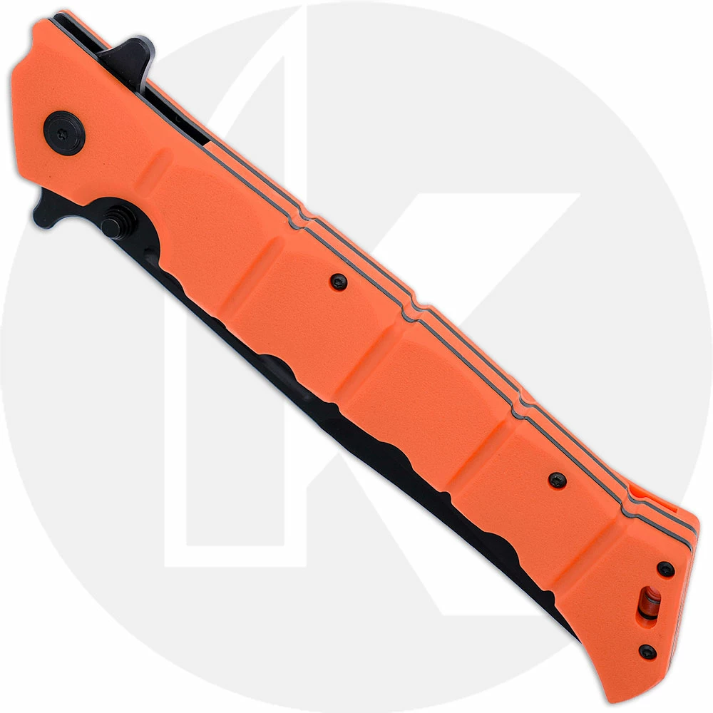 Cold Steel Knives Cold Steel Large Luzon - Black Clip Point - Orange GFN - 20NQX-ORBK 2 Cold Steel Knives Cold Steel Large Luzon - Black Clip Point - Orange GFN - 20NQX-ORBK - Image 2