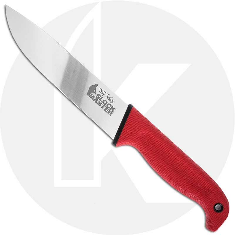 Cold Steel Knives Cold Steel Scalper Slock Master 20VSTW - Drop Point Fixed Blade - Red Kray-Ex - Secure-Ex Sheath 1 Cold Steel Knives Cold Steel Scalper Slock Master 20VSTW - Drop Point Fixed Blade - Red Kray-Ex - Secure-Ex Sheath
