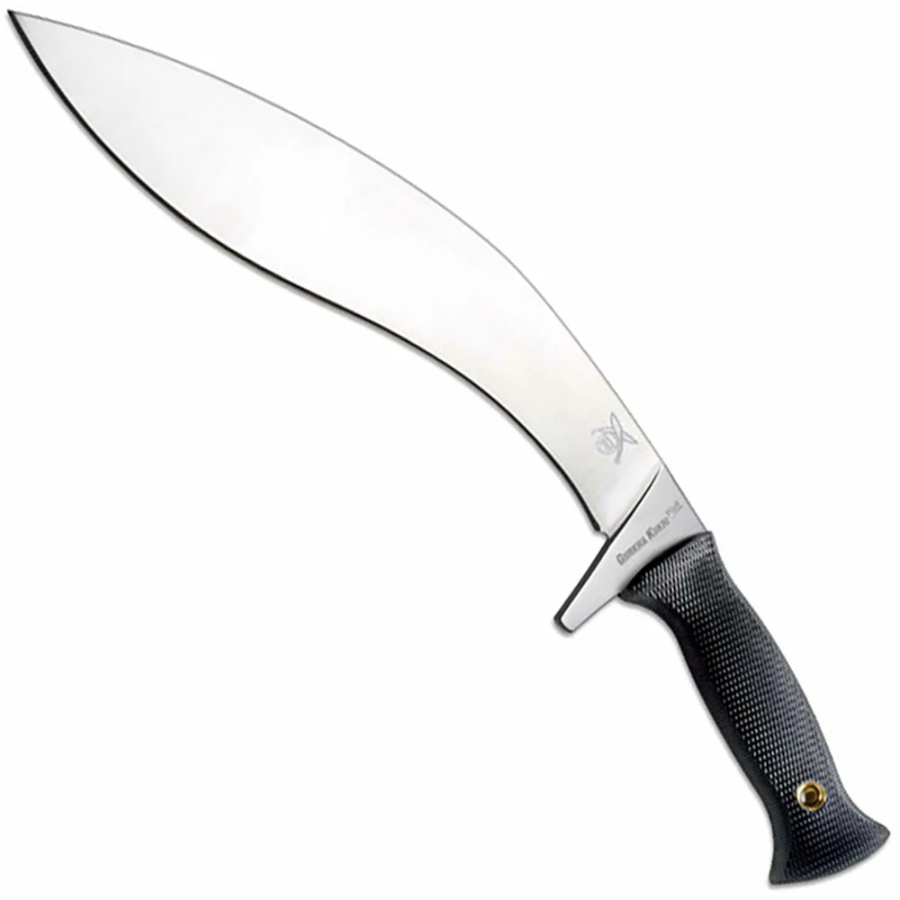 Cold Steel Knives Cold Steel Gurkha Kukri Plus 39LMC4 - 4034 Kukri Fixed Blade - Black Kray-Ex Handle 1 Cold Steel Knives Cold Steel Gurkha Kukri Plus 39LMC4 - 4034 Kukri Fixed Blade - Black Kray-Ex Handle