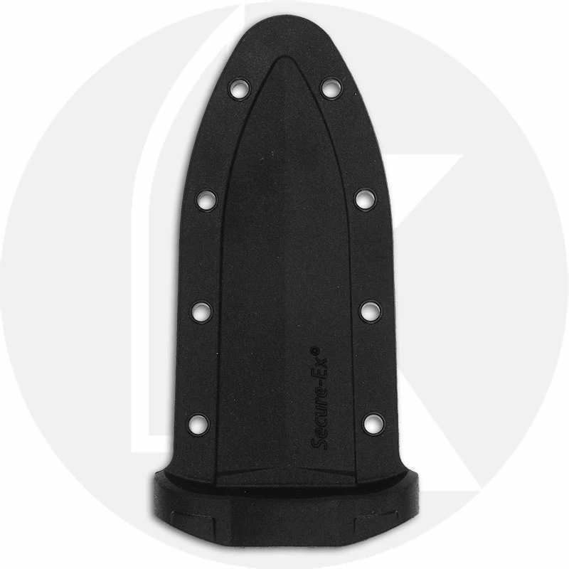 Cold Steel Knives Cold Steel Mini Leatherneck Spear Point 39LSAC - Value Price EDC - Satin Double Edge Fixed Blade - Black Kray-Ex - Secure-Ex Sheath 3 Cold Steel Knives Cold Steel Mini Leatherneck Spear Point 39LSAC - Value Price EDC - Satin Double Edge Fixed Blade - Black Kray-Ex - Secure-Ex Sheath - Image 3