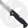 Cold Steel Knives Cold Steel SR1 Lite 62K1A - Value Priced EDC - Tanto Blade - Black Griv Ex - Tri Ad Lock - Folding Knife