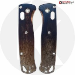 Benchmade Knives MODIFIED Benchmade Bugout 535BK Knife + KP Titanium Quasar Scales -Case Knives Shop KP BUGOUT QUASAR FRONT 1