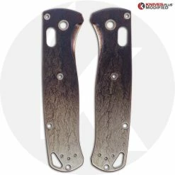 Benchmade Knives MODIFIED Benchmade Bugout 535BK Knife + KP Titanium Quasar Scales -Case Knives Shop KP BUGOUT QUASAR FRONT 4