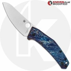 Spyderco Knives MODIFIED Spyderco SpydieChef C211TIP Knife - MAYHEM FINISH