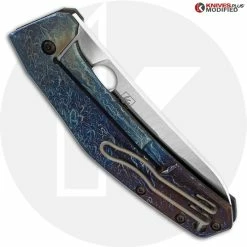 Spyderco Knives MODIFIED Spyderco SpydieChef C211TIP Knife - MAYHEM FINISH -Case Knives Shop KP C211TIP MAYHEM CLOSED BACK