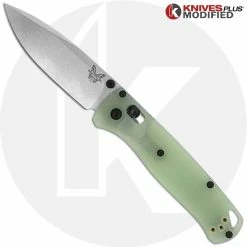 Benchmade Knives MODIFIED Benchmade Bugout 535 Knife + KP Jade G10 Scales + KP Black Thumbstud & Standoffs