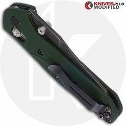 Benchmade Knives MODIFIED Benchmade Mini Osborne 945 Knife - Acid Stonewash Blade 5 Benchmade Knives MODIFIED Benchmade Mini Osborne 945 Knife - Acid Stonewash Blade -Case Knives Shop KP STONEWASHEDMINIOSBORNE CLOSED BACK