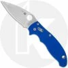 Spyderco Knives Spyderco Manix 2 C101GPBL2 - Sprint Run - S30V Drop Point - Royal Blue G10 - Discontinued Item - Serial Numbered - BNIB