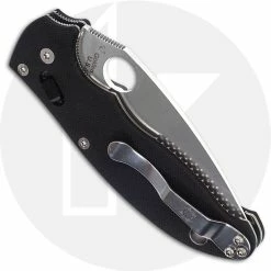 Spyderco Knives Spyderco Manix2 Knife, Part Serrated, SP-C101GPS2 6 Spyderco Knives Spyderco Manix2 Knife, Part Serrated, SP-C101GPS2 -Case Knives Shop SP C101GPS2 CLOSED BACK
