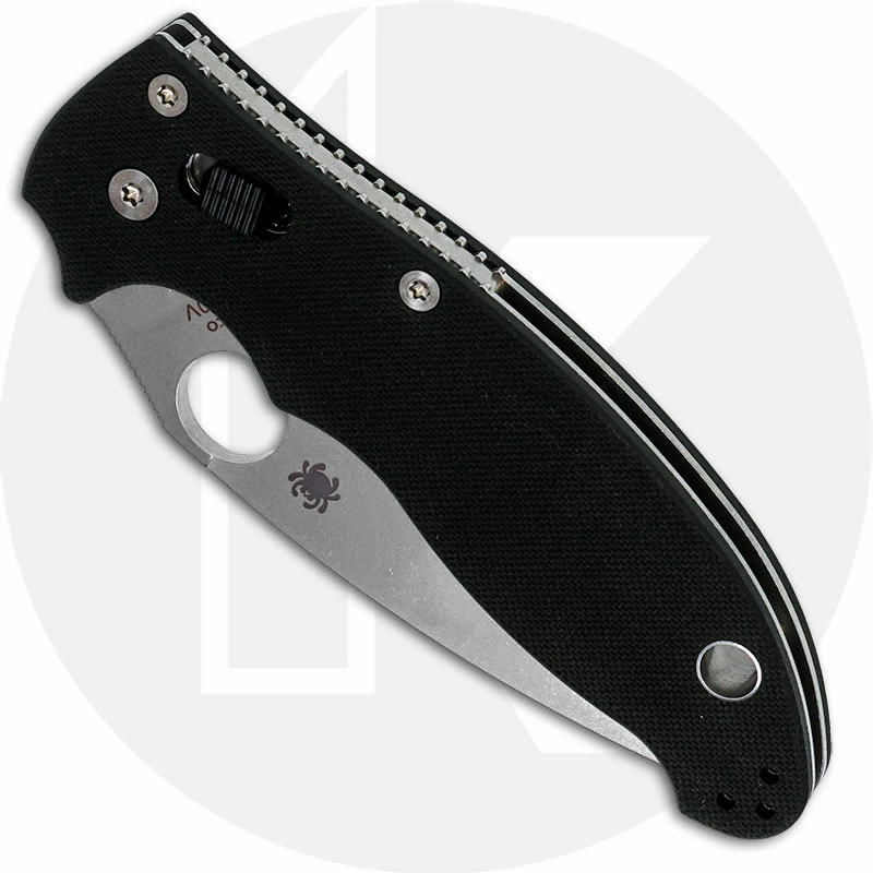 Spyderco Knives Spyderco Manix2 Knife, Part Serrated, SP-C101GPS2 2 Spyderco Knives Spyderco Manix2 Knife, Part Serrated, SP-C101GPS2 - Image 2
