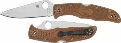 Spyderco Knives: Spyderco Endura 4 Lightweight, Brown, SP-C10FPBN -Case Knives Shop SP C10FPBN