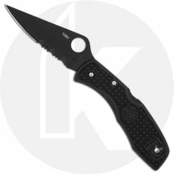Spyderco Knives Spyderco Delica 4 Black Blade, SP-C11PSBBK