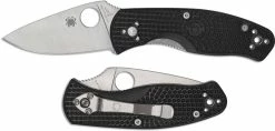 Spyderco Knives Spyderco Persistence Lightweight C136PBK - Plain Edge - Black FRN - Liner Lock Folder
