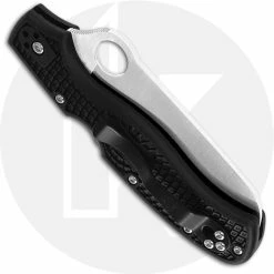 Spyderco Knives Spyderco Rescue3 Lightweight, SP-C14SBK3 6 Spyderco Knives Spyderco Rescue3 Lightweight, SP-C14SBK3 -Case Knives Shop SP C14SBK CLOSED BACK