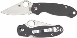 Spyderco Knives Spyderco C223GPDGY Para 3 Maxamet Gray G10 Compression Lock Folder USA Made 7 Spyderco Knives Spyderco C223GPDGY Para 3 Maxamet Gray G10 Compression Lock Folder USA Made -Case Knives Shop SP C223GPDGY