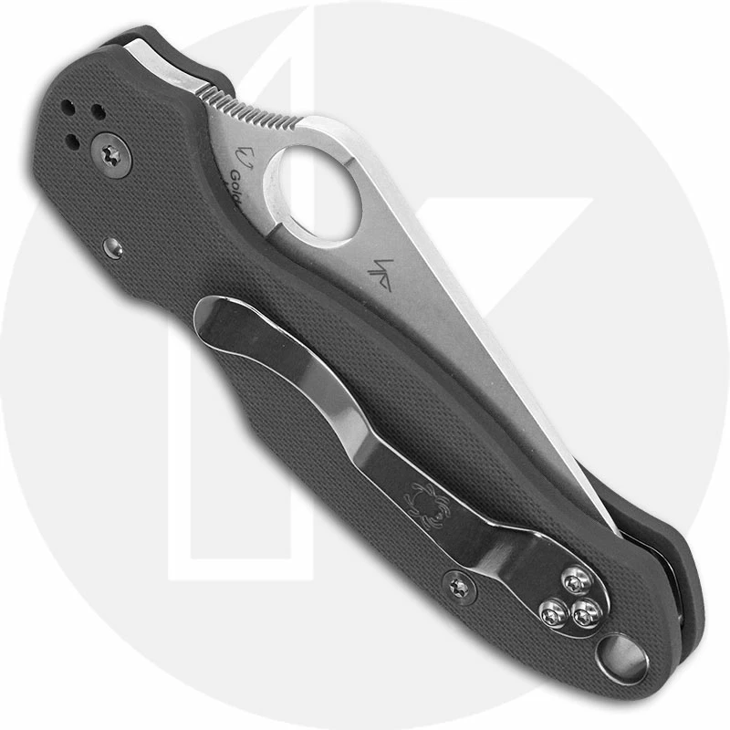 Spyderco Knives Spyderco C223GPDGY Para 3 Maxamet Gray G10 Compression Lock Folder USA Made 3 Spyderco Knives Spyderco C223GPDGY Para 3 Maxamet Gray G10 Compression Lock Folder USA Made - Image 3