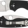 Spyderco Knives Spyderco Lil Native G10 SLIPIT Knife - C230NLGP - Non Locking Leaf Blade - Black G10 - USA Made