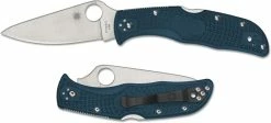 Spyderco Knives Spyderco Endela Lightweight K390 - C243FPK390 - K390 Drop Point - Blue FRN - Lock Back 7 Spyderco Knives Spyderco Endela Lightweight K390 - C243FPK390 - K390 Drop Point - Blue FRN - Lock Back -Case Knives Shop SP C243FPK390
