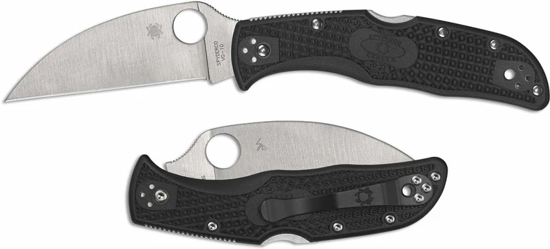Spyderco Knives Spyderco C243FPWCBK Endela Wharncliffe - VG10 Wharncliffe - Black FRN - Lock Back 1 Spyderco Knives Spyderco C243FPWCBK Endela Wharncliffe - VG10 Wharncliffe - Black FRN - Lock Back