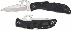 Spyderco Knives Spyderco Endela C243PGYW - Drop Point With Emerson Opener - Blue Gray FRN Handle 7 Spyderco Knives Spyderco Endela C243PGYW - Drop Point With Emerson Opener - Blue Gray FRN Handle -Case Knives Shop SP C243PGYW