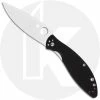 Spyderco Knives Spyderco Astute Knife C252GP - Value Folder - Drop Point Blade - Black G10 Handle - Liner Lock