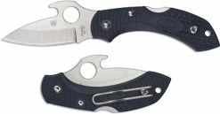 Spyderco Knives Spyderco C28PGYW2 Dragonfly 2 Emerson Opener Knife - 2.28 Inch Drop Point - Dark Gray FRN Handle -Case Knives Shop SP C28PGYW2
