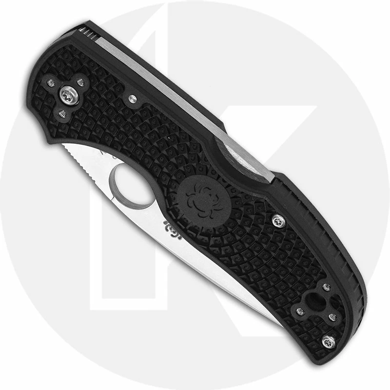 Spyderco Knives Spyderco Native 5 FRN Knife, Serrated, SP-C41SBK5 2 Spyderco Knives Spyderco Native 5 FRN Knife, Serrated, SP-C41SBK5 - Image 2