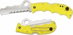 Spyderco Knives Spyderco Assist Salt Knife, SP-C79PSYL -Case Knives Shop SP C79PSYL