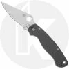 Spyderco Knives Spyderco C81GPDGY2 Para Military 2 Maxamet Blade, Gray G10 Compression Lock Folder USA Made
