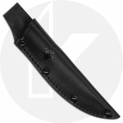 Spyderco Knives Spyderco Bow River FB46GP Phil Wilson Value EDC Trailing Point Black And White G10 Fixed Blade Knife -Case Knives Shop SP FB46GP SHEETH